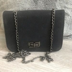 Black crossbody bag